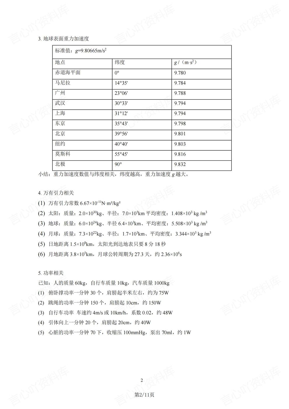 高中物理-高考复习常识知识点梳理总结高考物理复习（全）插图高中物理1